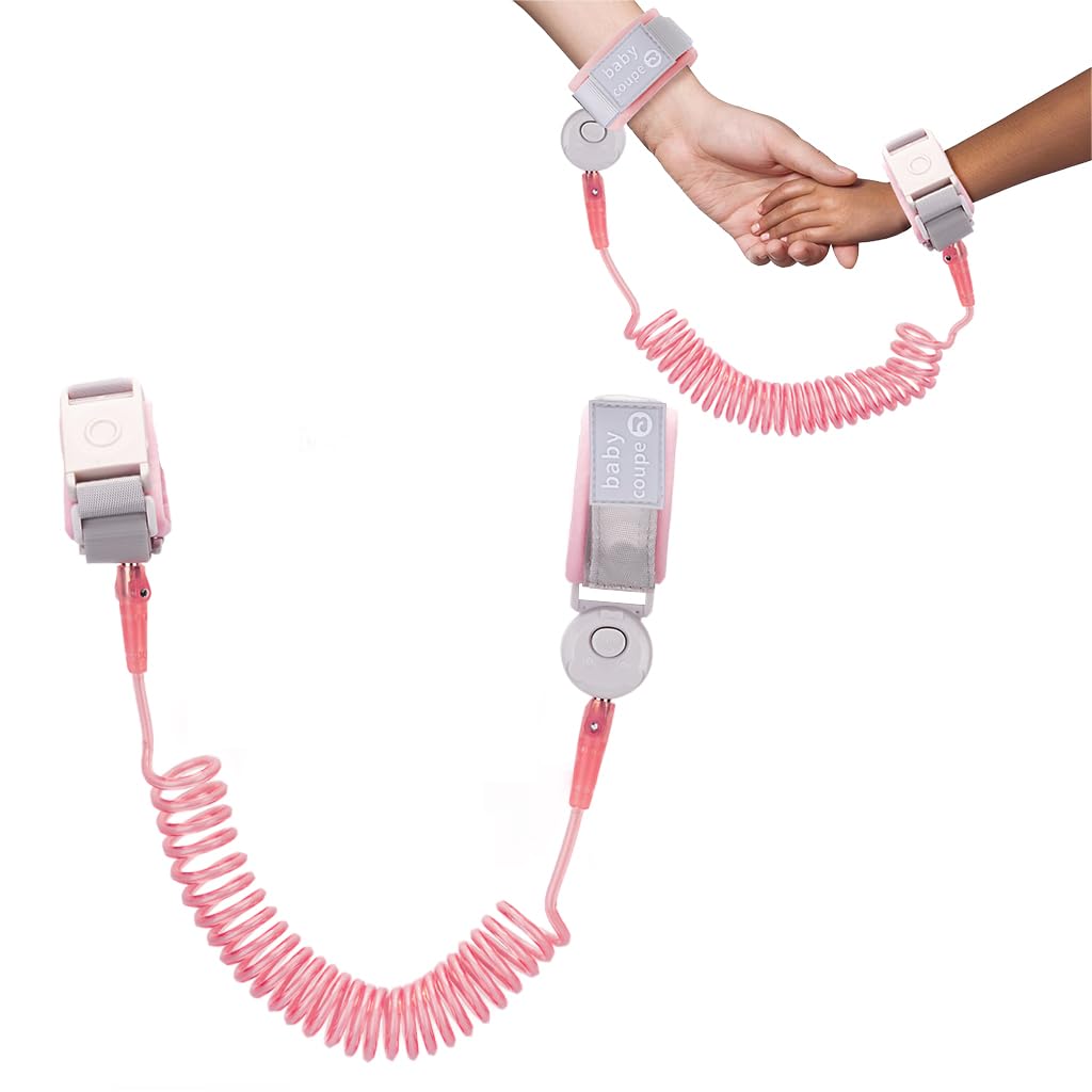 SNOWIE SOFT Anti Lost Wrist Link, Toddler Walking Leash with Induction Lock, 360 Degree Swivel Wrist Design Elastic 8.2ft Child Wrist Leash, Kids Leash for Supermarket Mall Airport Amusement Park SNOWIE SOFT Anti Lost Wrist Link, Toddler Walking Leash with Induction Lock, 360 Degree Swivel Wrist Design Elastic 8.2ft Child Wrist Leash, Kids Leash for Supermarket Mall Airport Amusement Park
